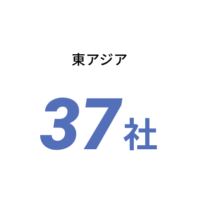 東アジア37社
